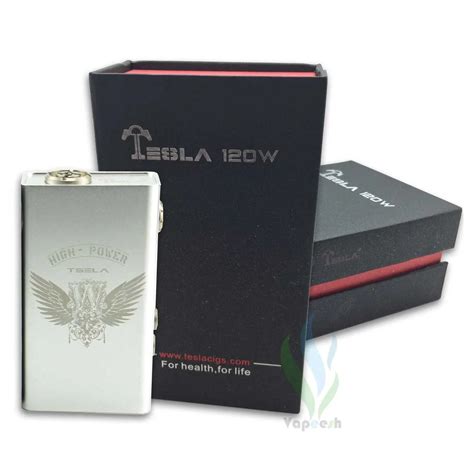 tesla 120w metal box mod|Tesla 120W Box Mod Review .